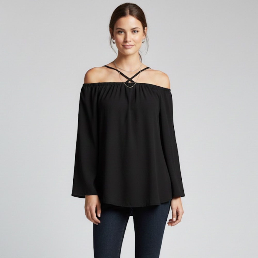 Off Shoulder Blouse Size Medium
